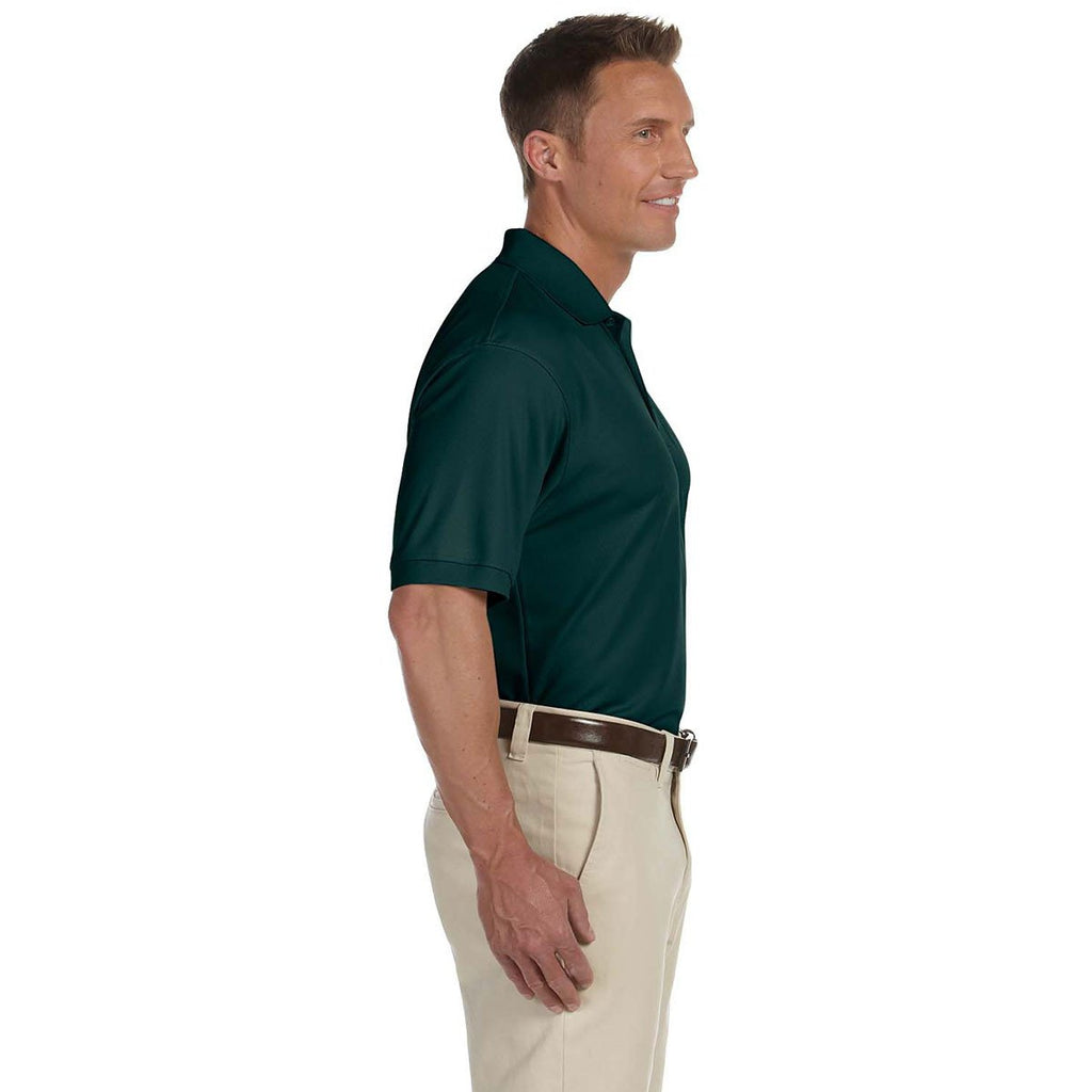 Devon & Jones Men's Dark Dill Dri-Fast Advantage Solid Mesh Polo