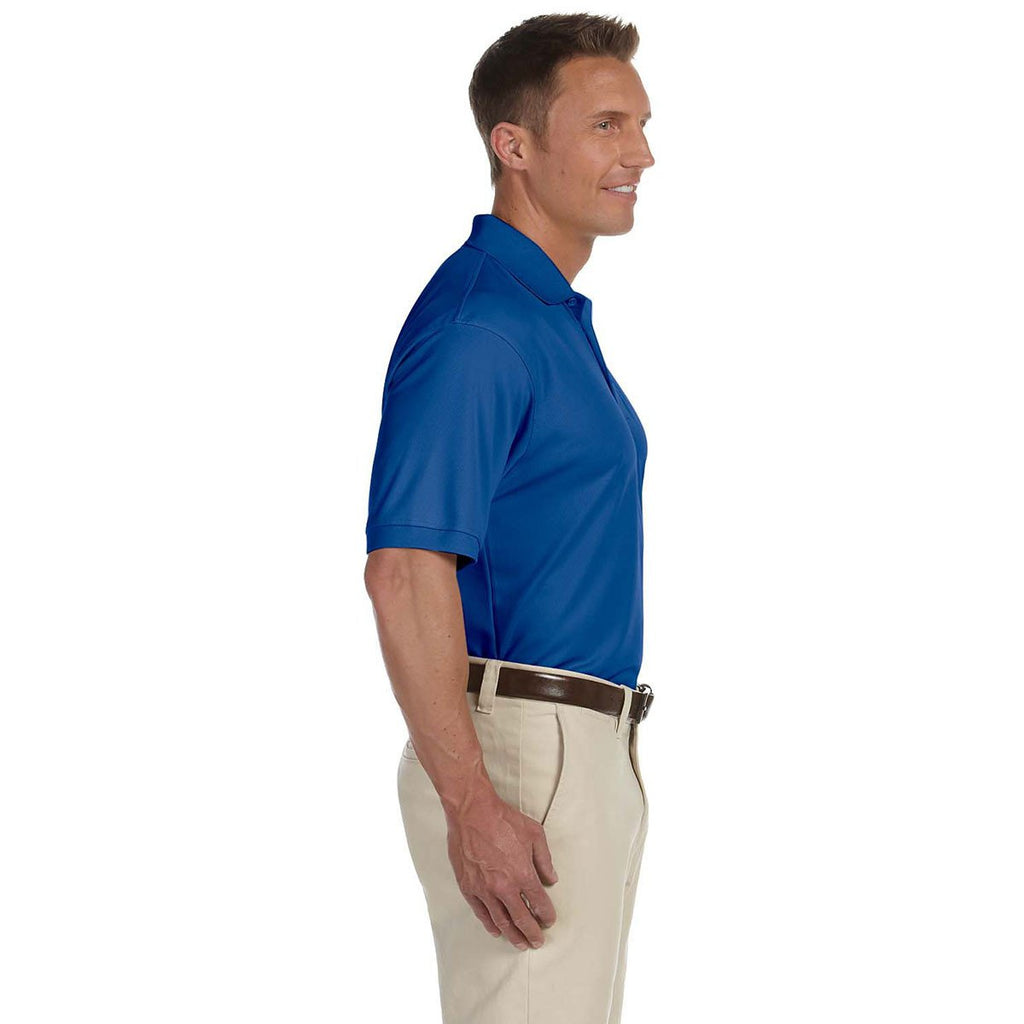 Devon & Jones Men's True Royal Dri-Fast Advantage Solid Mesh Polo