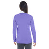 Devon & Jones Women's Grape/Navy Manchester Fully-Fashioned Full-zip Sweater