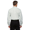 Devon & Jones Men's White/Forest/Lime Crown Collection Micro Tattersall
