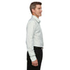 Devon & Jones Men's White/Forest/Lime Crown Collection Micro Tattersall
