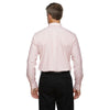 Devon & Jones Men's White/Rust/Stone Crown Collection Micro Tattersall