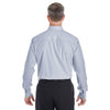 Devon & Jones Men's Navy/White Crown Collection Striped Shirt