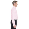 Devon & Jones Men's Pink/White Crown Collection Striped Shirt