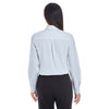 Devon & Jones Women's Navy/White Crown Collection Striped Shirt