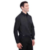 Devon & Jones Men's Black CrownLux Performance Stretch Shirt
