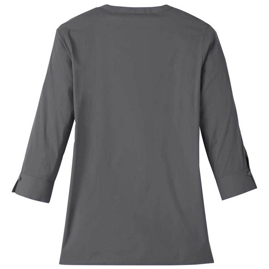 Devon & Jones Women's Graphite CrownLux Performance Stretch Tunic