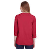 Devon & Jones Women's Red CrownLux Performance Stretch Tunic