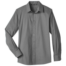 Devon & Jones Men's Graphite Crown Collection Stretch Broadcloth Slim Fit Shirt