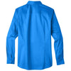 Devon & Jones Men's French Blue Crown Collection Stretch Broadcloth Slim Fit Shirt