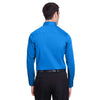 Devon & Jones Men's French Blue Crown Collection Stretch Broadcloth Slim Fit Shirt