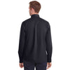 Devon & Jones Men's Black Crown Collection Stretch Broadcloth Untucked Shirt