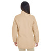 Devon & Jones Women's Khaki Hartford All-Season Hip-length Club Jacket