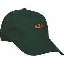Drake Waterfowl Hunter Green Cotton Twill Logo Cap