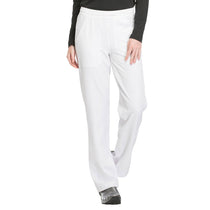 Dickies Women's White Dynamix Mid Rise Pull-on Pant