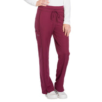 Dickies Women's Wine Dynamix Mid Rise Drawstring Pant