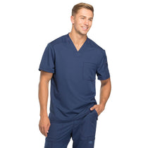 Dickies Men's Navy Dynamix V-Neck Top