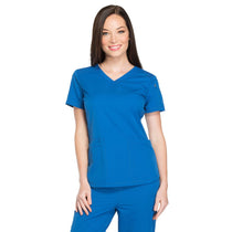 Dickies Women's Royal Dynamix V-Neck Top