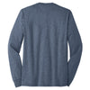 District Men's Navy Frost Perfect Tri Long Sleeve Crew Tee