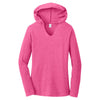 District Women's Fuchsia Frost Perfect Tri Long Sleeve Hoodie