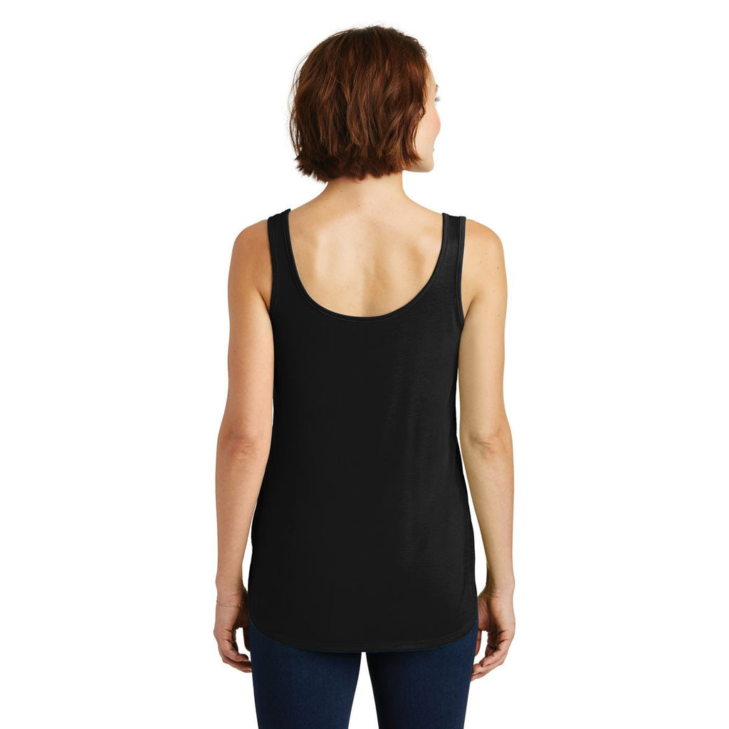 District Women's Black Drapey Tank