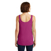 District Women's Pink Azalea Drapey Tank