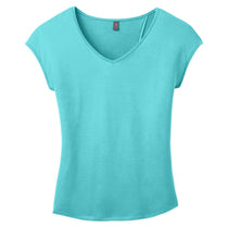 District Women's Aqua Ice Drapey Cross-Back Tee