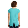 District Women's Aqua Ice Drapey Cross-Back Tee