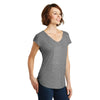 District Women's Heathered Nickel Drapey Cross-Back Tee