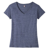 District Women's Navy/Royal Cosmic Cosmic Relaxed V-Neck Tee