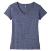 District Women's Navy/Royal Cosmic Cosmic Relaxed V-Neck Tee