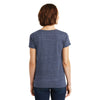 District Women's Navy/Royal Cosmic Cosmic Relaxed V-Neck Tee