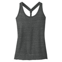 District Women's Black/Grey Cosmic Cosmic Twist Back Tank