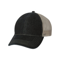 Outdoor Cap Black/Putty Denim Mesh Back Cap