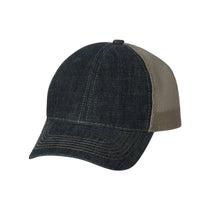 Outdoor Cap Navy/Khaki Denim Mesh Back Cap