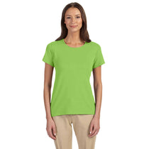 Devon & Jones Women's Lime Perfect Fit Shell T-Shirt