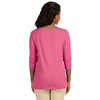 Devon & Jones Women's Charity Pink Perfect Fit Ballet Bracelet-Length Knit Top