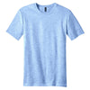 District Men's Blue Extreme Heather Crew Tee