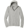 District Men's Light Grey Medal Full-Zip Hoodie