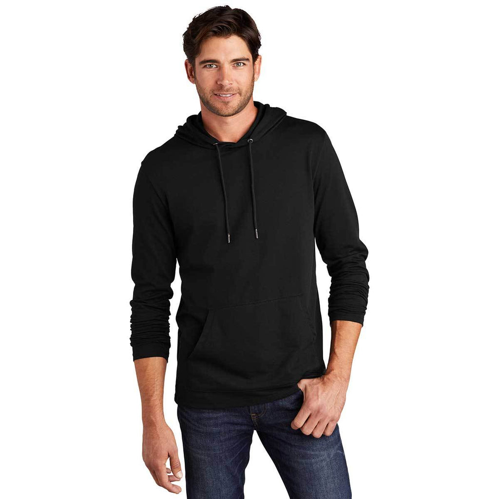 District Men's Black Featherweight French Terry Hoodie