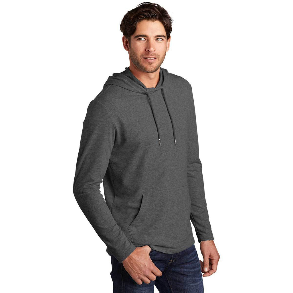 District Men's Washed Coal Featherweight French Terry Hoodie