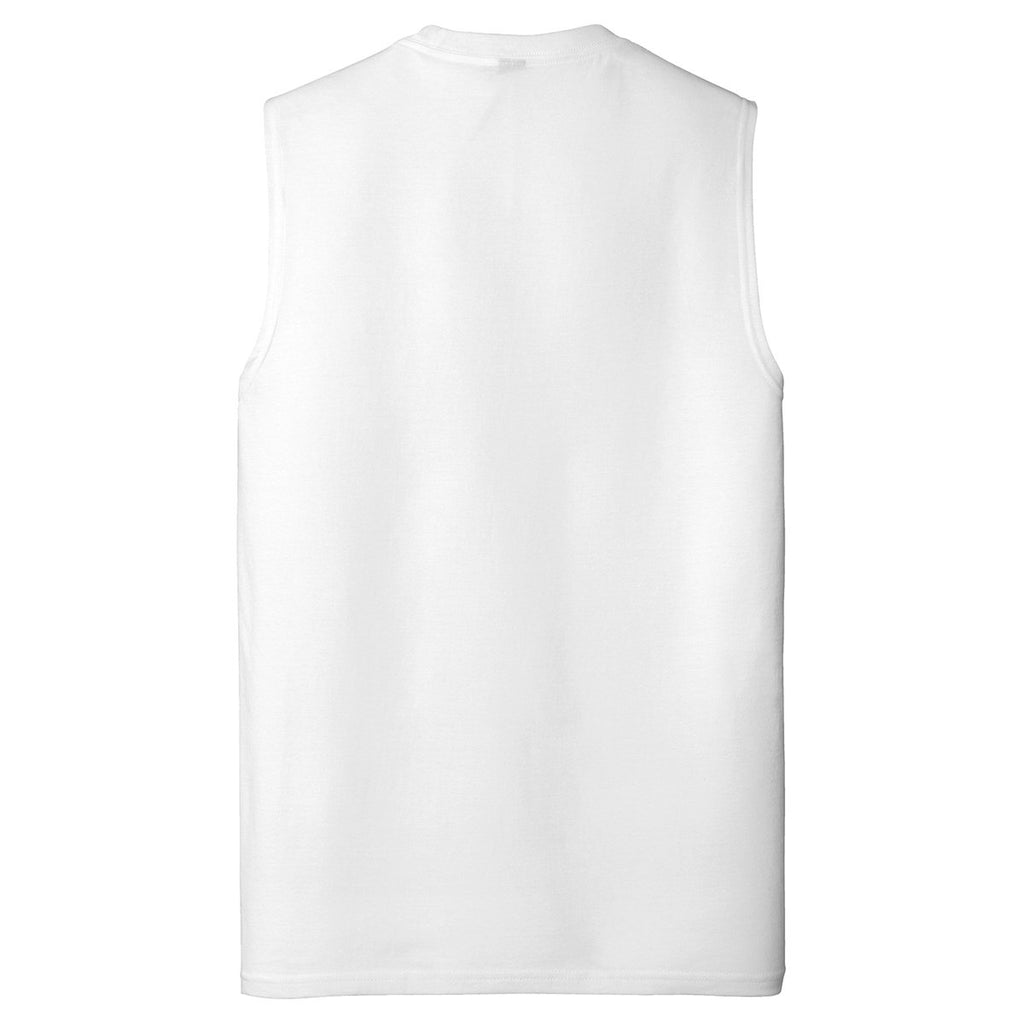 District Men's White V.I.T. Muscle Tank