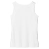 District Girl's White V.I.T. Tank