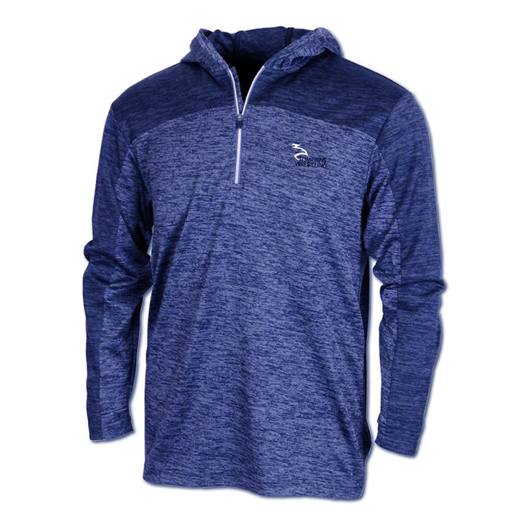 BAW Men's Navy Dry-Tek Vitnage Hoodie