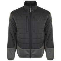 Drake Waterfowl Men's Black/Charcoal Two-Tone Double Down Full Zip