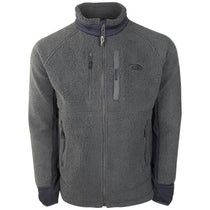 Drake Waterfowl Men's Charcoal/Navy Sherpa Fleece Layering Jacket