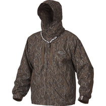 Drake Waterfowl Men's Mossy Oak Bottomland Heat-Escape Waterproof Full Zip 2.0