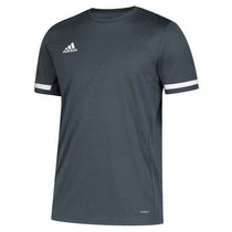 adidas Women's Grey/White Team 19 Short Sleeve Jersey