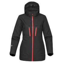 Stormtech Women's Black/Bright Red Snowburst Thermal Shell