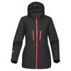 Stormtech Women's Black/Bright Red Snowburst Thermal Shell